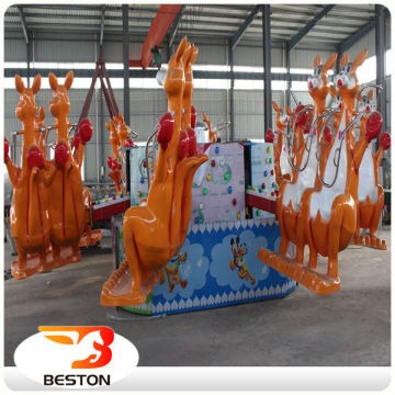 Best Selling!!!outdoor Fun Family Park Rotary Ride Jumping Happy Kangaroo For Sale