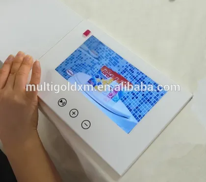 Customize LCD Video Brochure Card, Advertising Video Card, Video Greeting Card