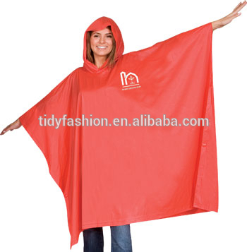 Waterproof PVC Rain Cape Rain Ponchos Cheap