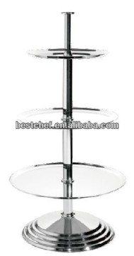 18-10 stainless steel 3 tiers Buffet fruit stand