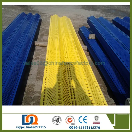 high quality dust control mesh /wind net barrier /wind break wall wire mesh