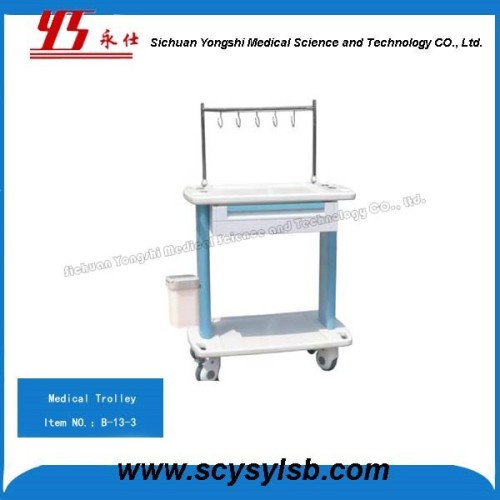 ABS Hospital Medical Infusion Treatment Trolley