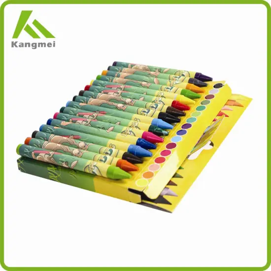 16 pack Colorful Wax Crayons