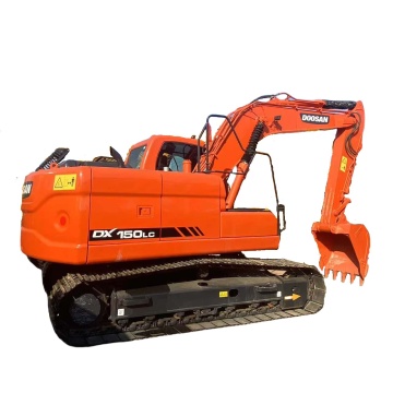 Χρησιμοποιήθηκε εκσκαφέας DOOSAN DX150LC με καλή απόδοση