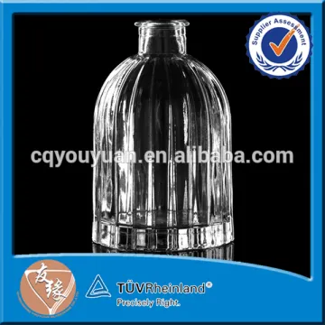 Fancy Hand Sanitizer Empty 380ML Glass Airless Pump Bottle