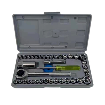 Kit Pembaikan Basikal Auto 40pcs Socket Set Wrench