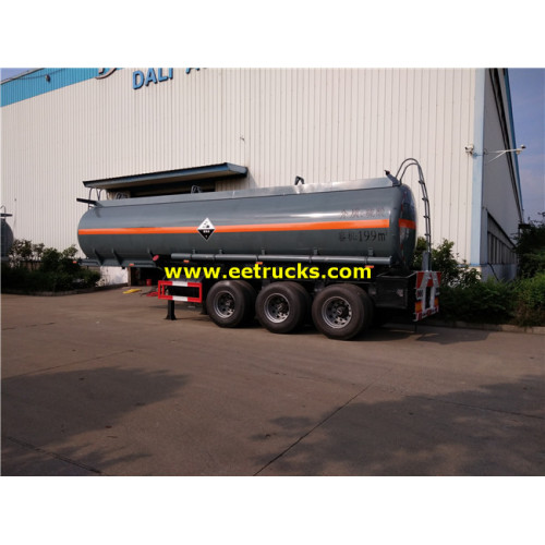 20000 Litres 3 Axles Sulfuric Acid Trailer Tanks