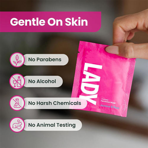 Khăn lau ướt âm đạo cân bằng độ pH cá nhân tùy chỉnh cho phụ nữ