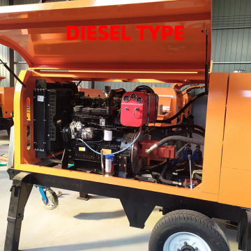 Diesel kleine Mini -Betonpumpenmaschine 40m3 zum Verkauf