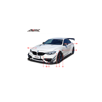 2014-2016 BMW M4/M L/V Style Body Kits for 4 Series Auto Parts
