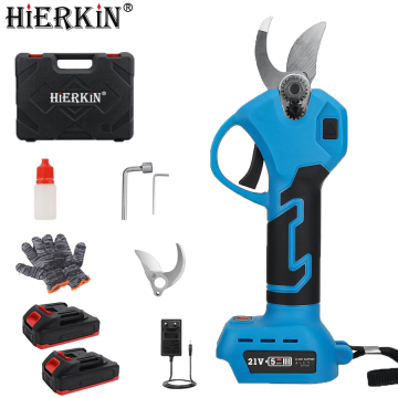 Electric Garden Pruning Shears with 21V Battery Power Tools Set