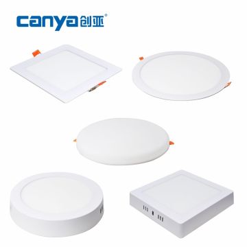 Surface Thin LED Panel Lights: 6W to 24W