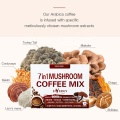 Energia omului Îmbunătățirea sănătății Boost Mushroom Coffee Praful de cafea