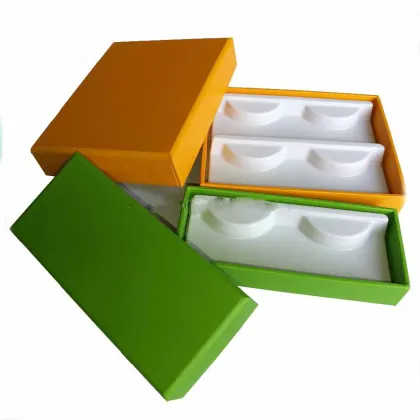 Custom Lid And Base Style False Eyelash Boxes