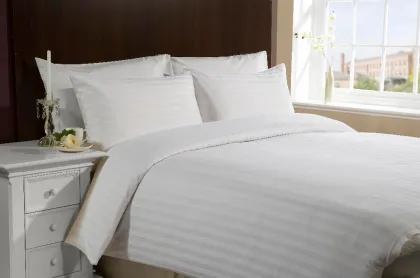 Cotton White Bed Cover