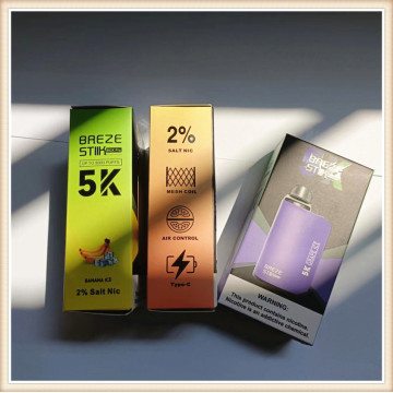 일회용 vape breze stiik 5000 퍼프