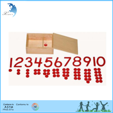 Montessori materials in china for kids puzzle toy math set