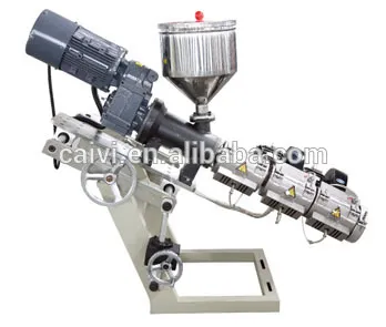 SJ series single screw plastic extruder machinery