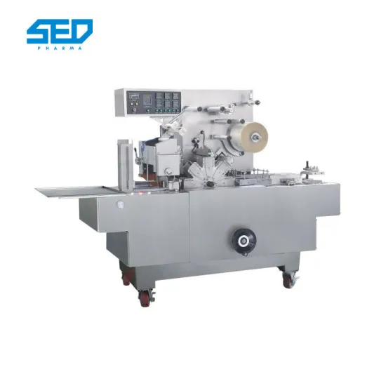 Automatic 3D Cellophane Cosmetics Wrapping Machine for Perfume Boxes Packaging