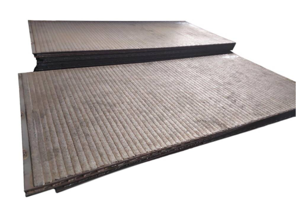 Hardfacing Abrasion Resistant Steel