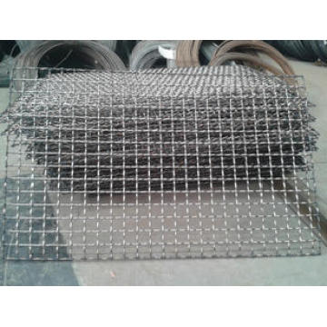 Stainless Steel Single Intermediate Crimped Wire Mesh