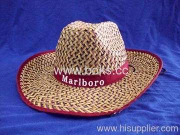 Cowboy Straw Party Hats 