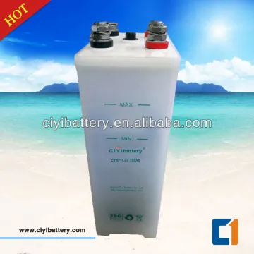 Super Performance Solar Battery 1.2V NiFe Battery 700AH Nickel Iron Battery
