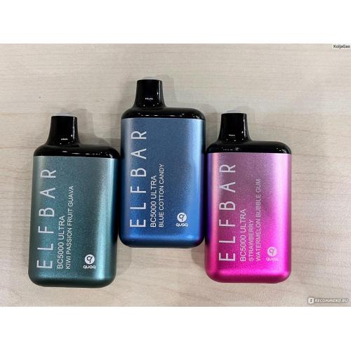 ELFBAR BC5000 Ultra descartável Vape Sabor