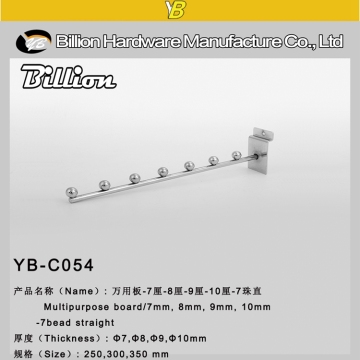 supermarket shelf pegboard hook
