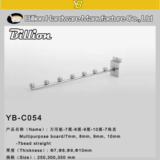 supermarket shelf pegboard hook