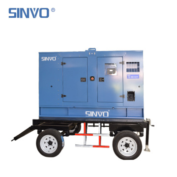 Mobiles, leises Dieselgenerator-Set