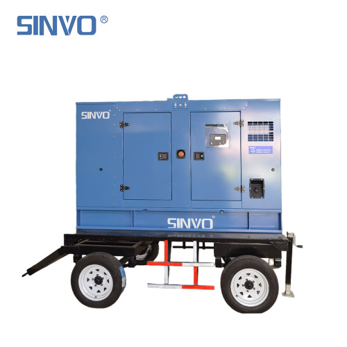 Mobiles, leises Dieselgenerator-Set