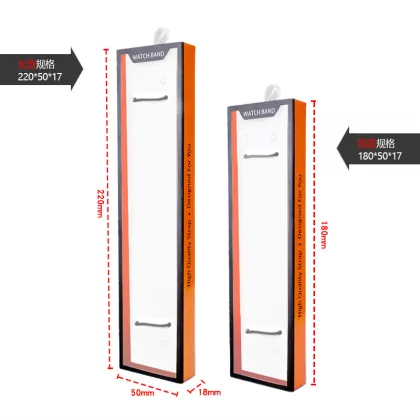 PVC Packing for Smart Watch Bands - Apple Watch Straps and Fitbit Versa Boxes