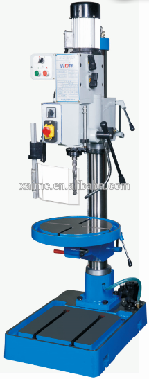 pillar type vertical drilling machine