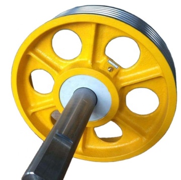 Casting Iron Thang máy Sheave Nhà sản xuất ròng rọc
