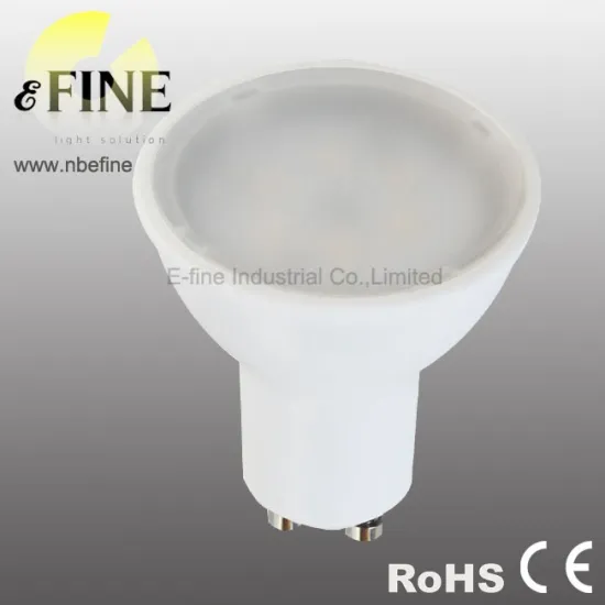 plastic and aluminum body GU10 5W led spot lighting