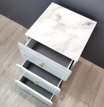 Marble Glass Cabinet Drawer