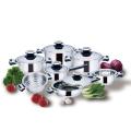 Kitchenware 12piece Stainless Steel Cookware Set