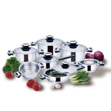Kitchenware 12piece Stainless Steel Cookware Set