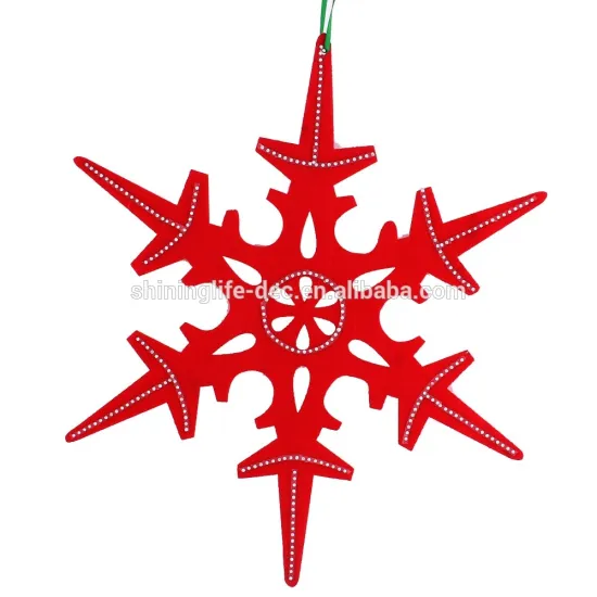 christmas snowflake decoration new design snowflake ornament