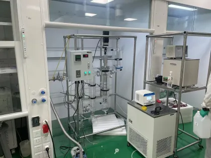 ANYAN Laboratory Terpenes Hemp Thin Film Distillation System for Essential Oil Extraction