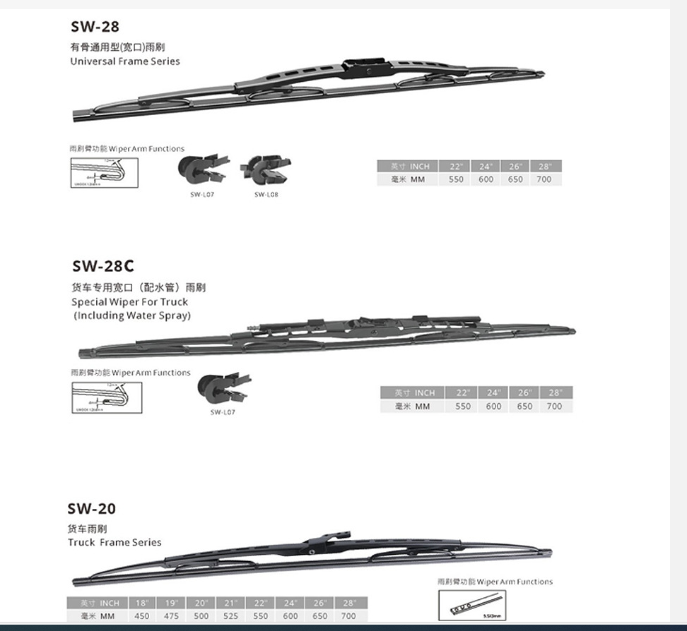 Universal Multi Truck Car Wiper Blade