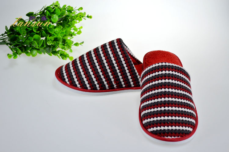 Cashmere Terry EVA Close Toe Indoor Slipper