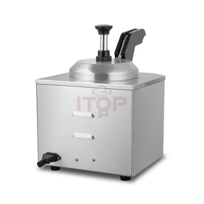 Commercial Nacho Cheese and Chocolate Warmer Machine Hot Fudge Dispenser