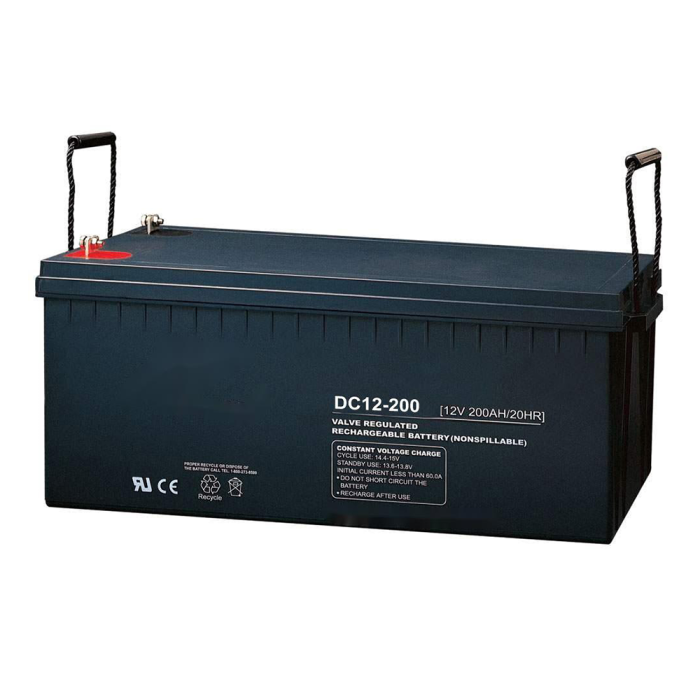 מחזור עמוק ג'ל VRLA סוללת אחסון אנרגיה 12V150AH