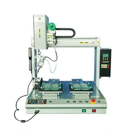 Coordinate platform soldering machine