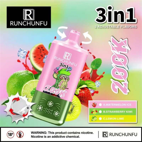 RUNCHUNFU 200k 3u1 Puffs