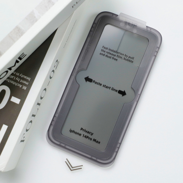 Privacy Anti-Scratch Unbreakable łatwa instalacja szklana ochrona ekranu dla iPhone'a 14/15 Pro Max
