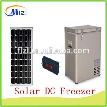 Solar DC Car Refrigerator Vehicle Freezer Car Fridge