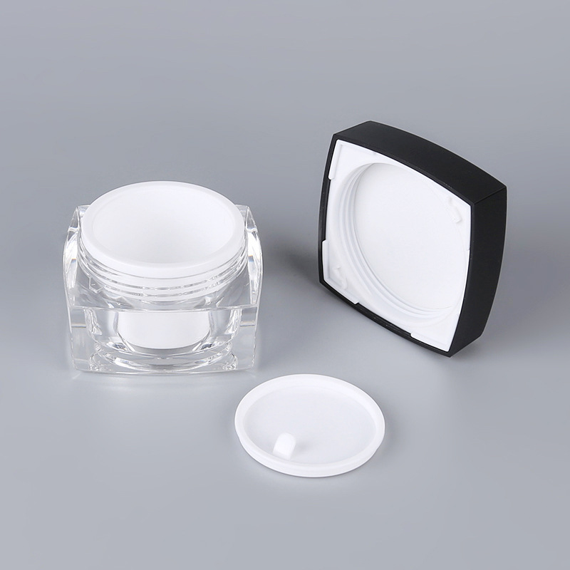 Acrylic Square Containers With Lid